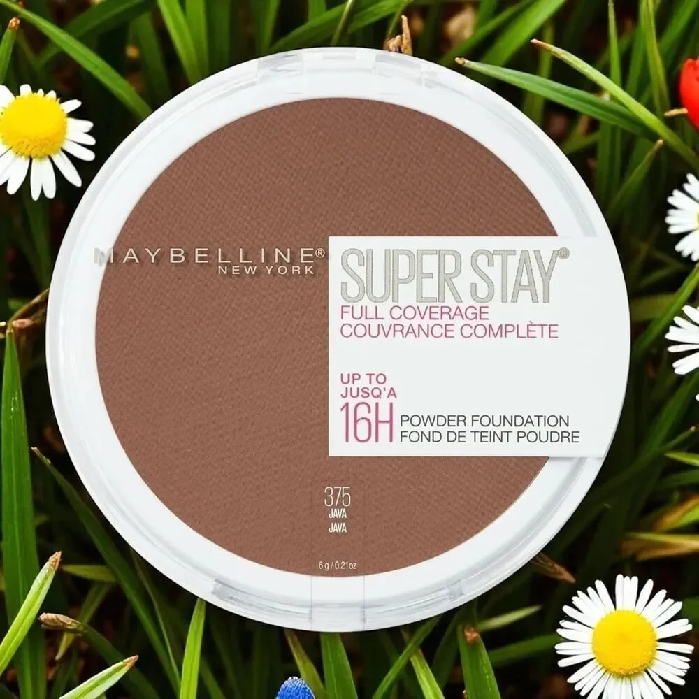 Maybelline super stay full coverage powder foundation 16H - 375 - JAVA